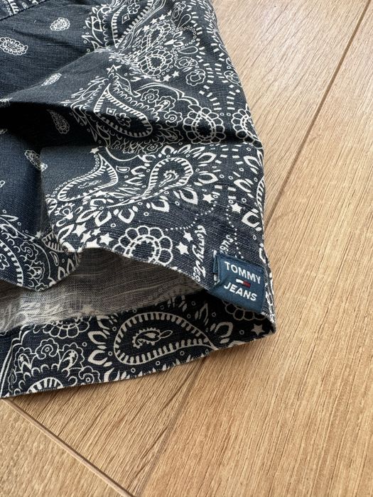 Рубашка Tommy Hilfiger Jeans (лляна, сорочка, bandana style)