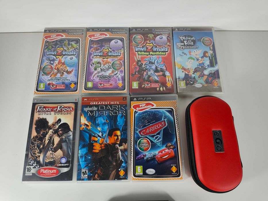 Consola Playstation Portable + 7 Jogos