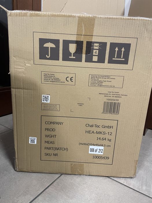 Mini lodówka Klarstein MKS-12