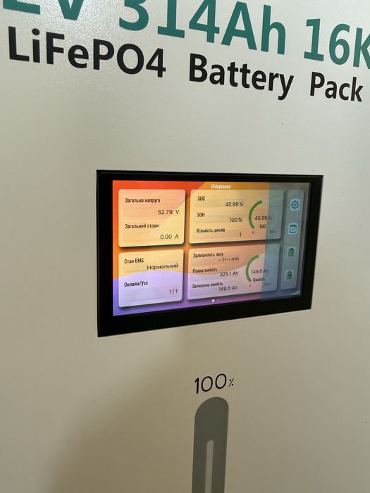 Braun Power LiFePO4 Battery Pack 51.2V 314Ah 16KWh