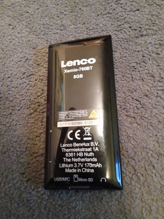 MP3/MP4 Lenco Xemio-760 BT 2.0"  8 GB BLUETOOTH ! Audiobook