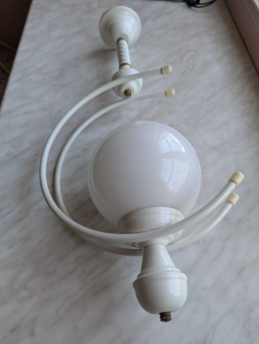 Lampa zwisająca na dużą żarówkę - klosz przeźroczysty