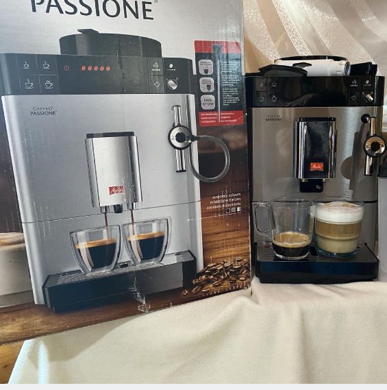 Преміальна Кавомашина кофемашина 2 р. Melitta Passione з дому ідеальна