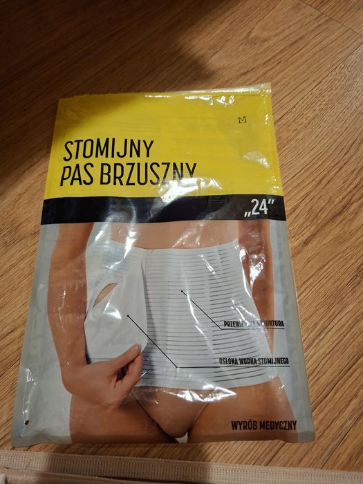 Pas stomijny M nowy