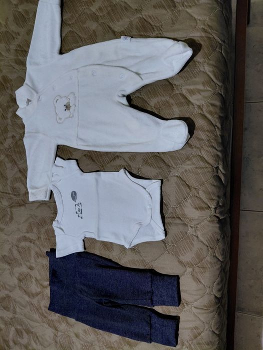 Conjunto de roupa de bebé para 0 meses
