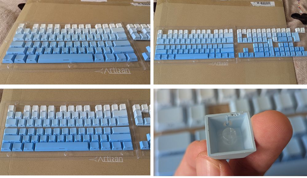 Ігрова периферія: кейкапи PBT, коврики  Vaxee, Hyperx