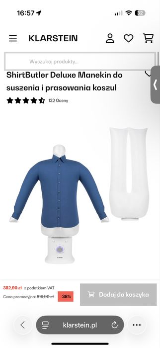 Urzadzenie do suszenia i prasowania