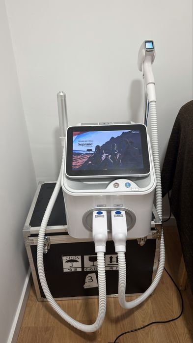 Máquina Laser Díodo Soprano Titanium + Remoção de Tatuagens | Profissional