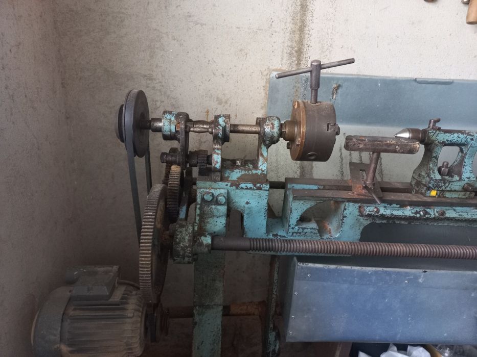 Torno mecânico Fundição do Bolhão dos anos 80
