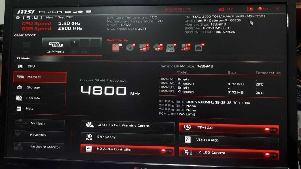 Материнська плата MSI MAG Z790 TOMAHAWK WIFI
