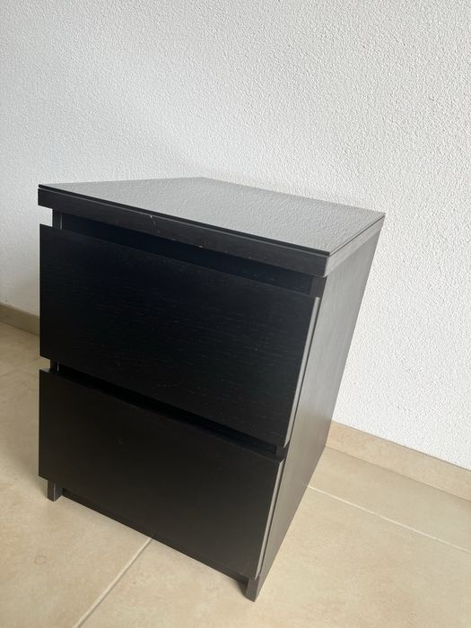Mesinha de Cabeceira MALM IKEA