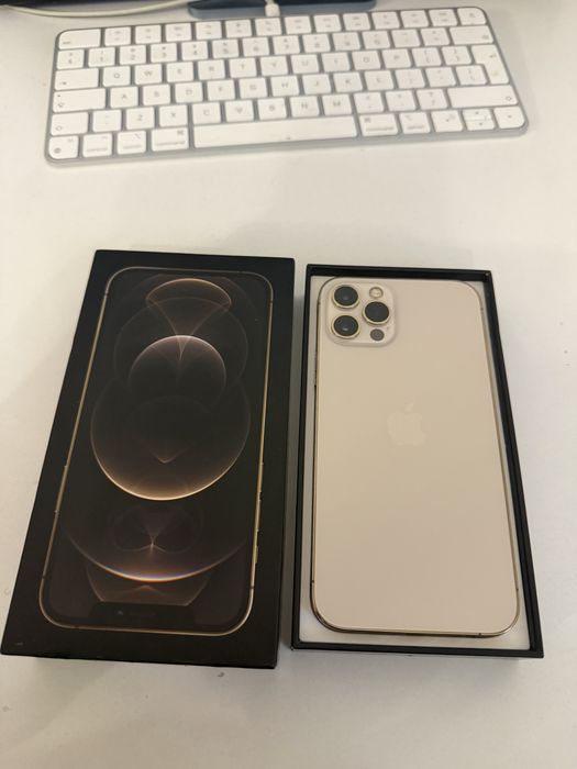 Bateria 100% iPhone 12 Pro 512gb Gold Idealny