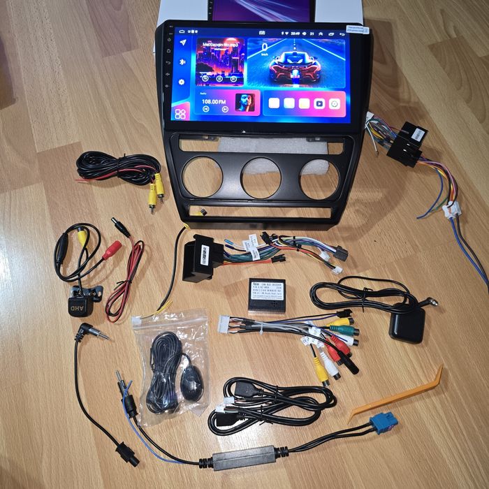 Radio  Android 8 rdzeni dla Skoda Octavia 2 od 2008 do2013+GPS+WIFI+4G