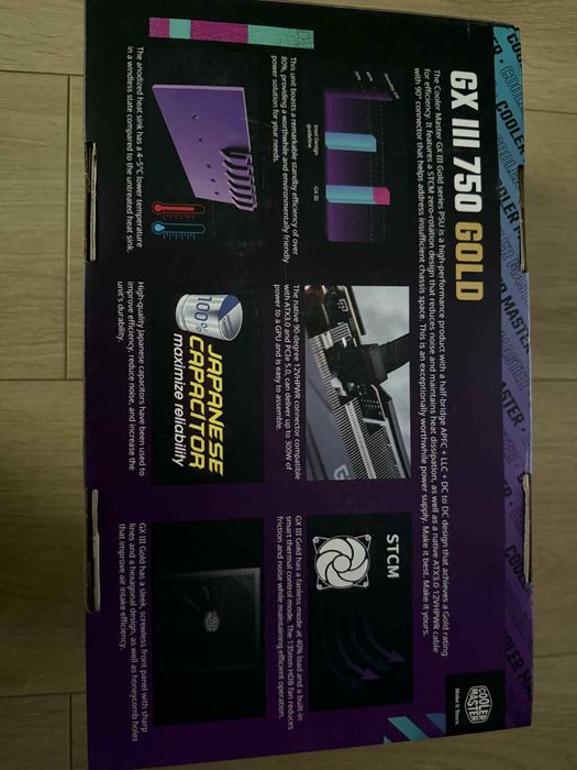 Zasilacz 750W Cooler Master GX III 750 GOLD