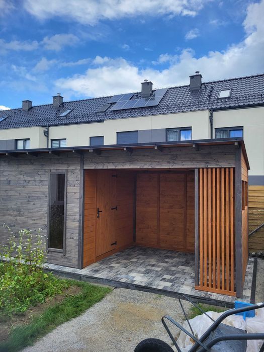 PROMOCJA Domek na narzędzia narzędziowy taras ogrodowy drewutnia