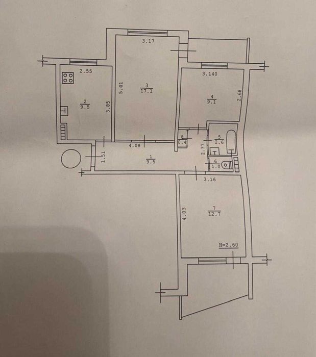 ‼️Королева/Глушко‼️3 комнатная‼️Лучшая цена‼️3 этаж‼️Рядом есть все ‼️