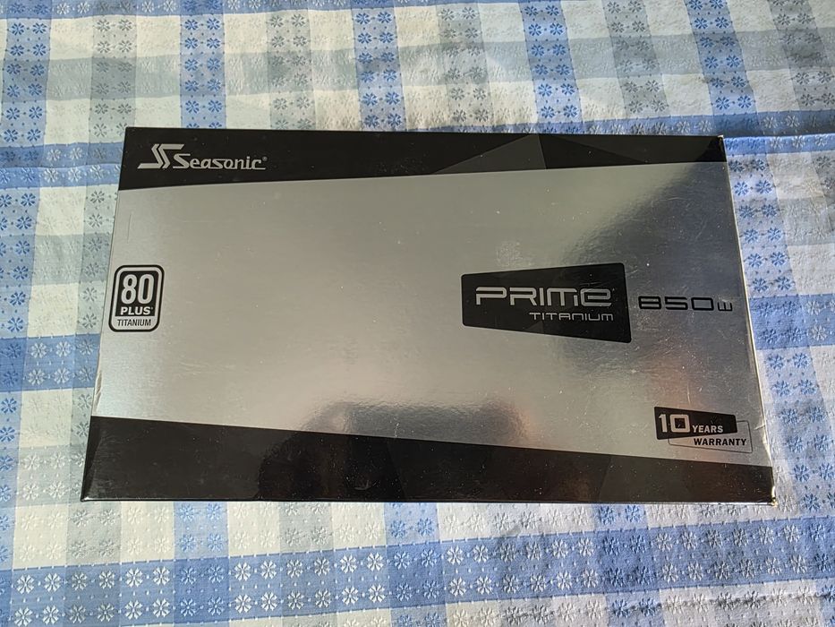 Fonte de alimentação Seasonic Prime Titanium 850w