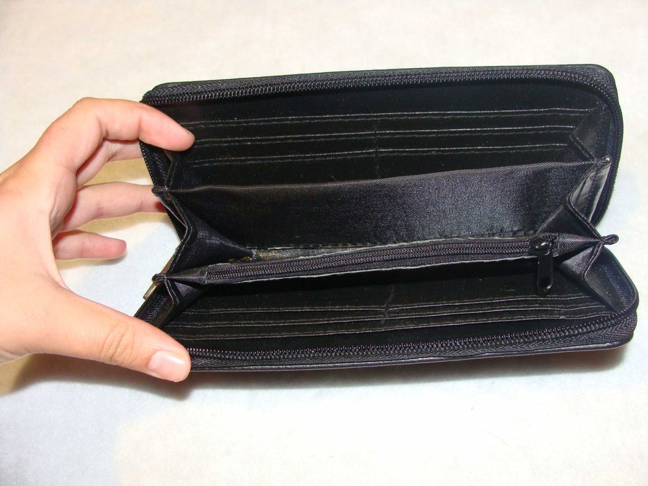 Carteira Preta Sem Alça