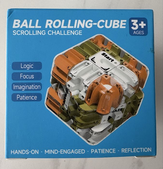 3D Головоломка-лабіринт Ball Rolling-Cube (Scrolling Challenge)