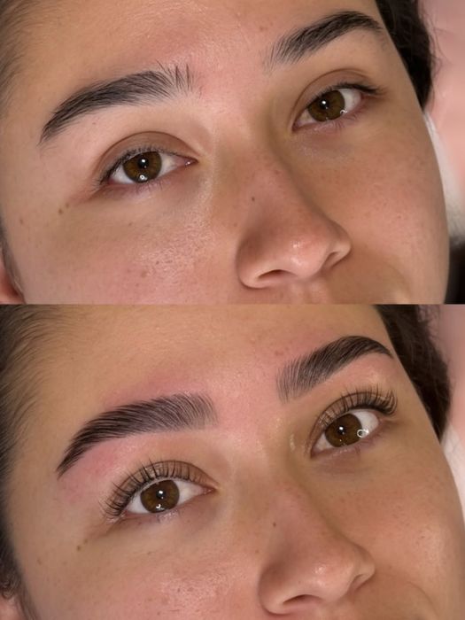 Lifting rzęs, laminacja brwi, henna pudrowa