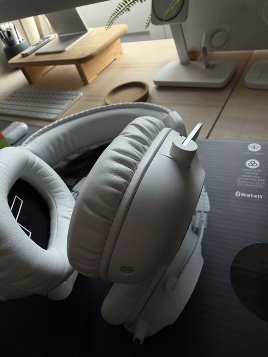 Logitech G PRO X 2 LIGHTSPEED Headset Gaming Sem Fios Branco