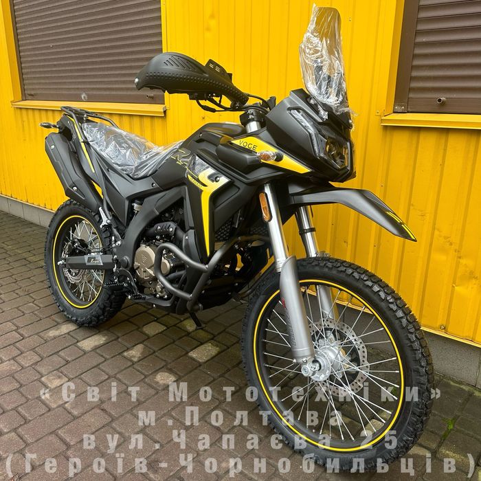 Новий мотоцикл Voge 300 Rally Black Knight Edition 2025 ABS/EFI/29к.с.