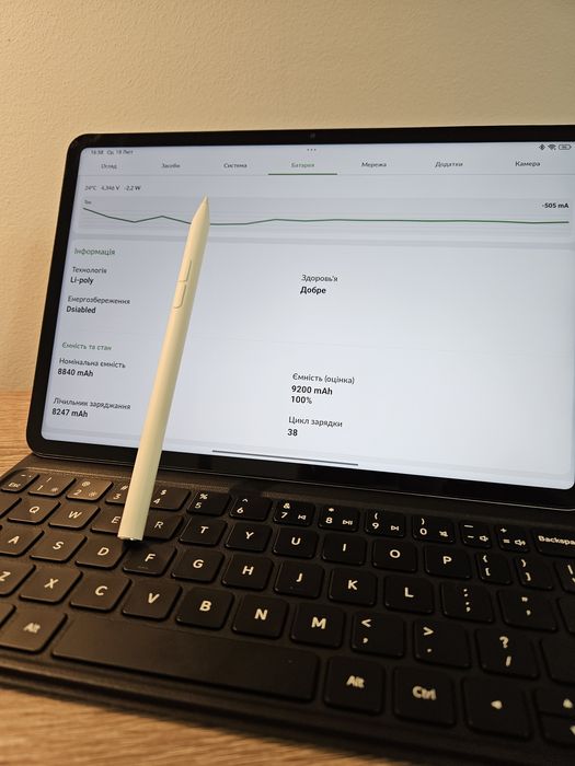 Xiaomi Pad 6 (6/128) | Як НОВИЙ | АКБ 100% | Чохол+Стилус