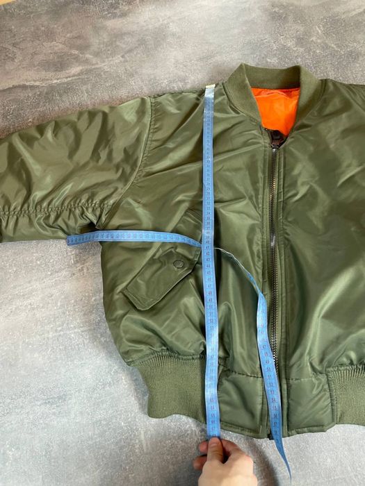 Оливковий бомбер Ma-1 Mil Tec стилю Alpha Industries / Cwu R bomber