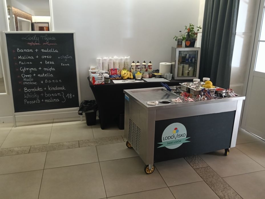 Lody Tajskie na Weselu, komunii, imprezie firmowej.