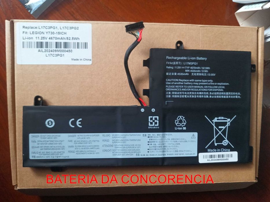 Legion 5  Y540-15IRH-PG0 peças