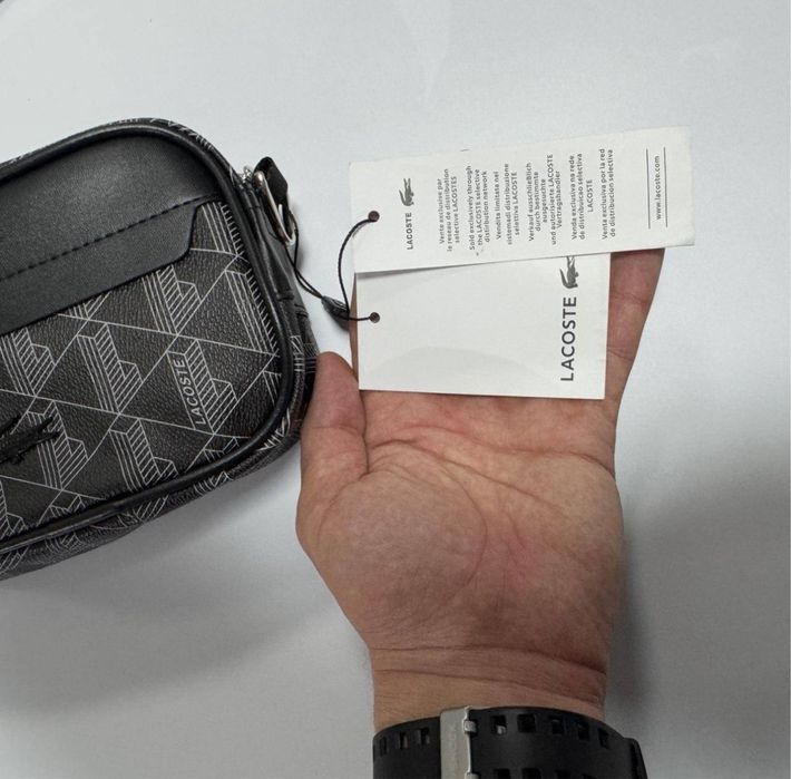 Сумка Lacoste Monogram | Месенджер Лакоста Монограм