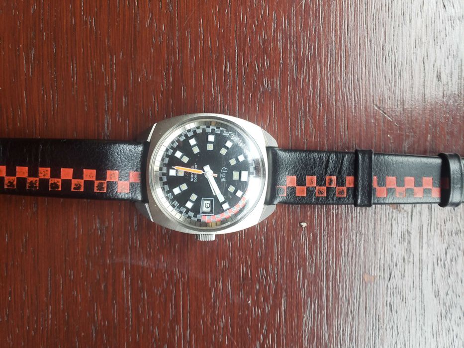 Relogio Mecanico Vintage, Anos 70, Marca Cigé, Antichoc - 17 Rubis