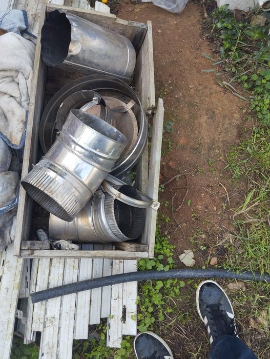 Tubos e acessórios chaminés de aquecimento