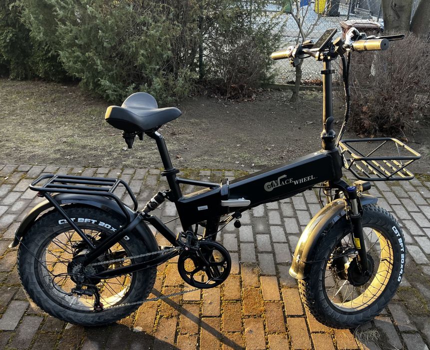 Rower elektryczny podwójny silnik 110KM CMACEWHEEL RX20MAX-T składany ...