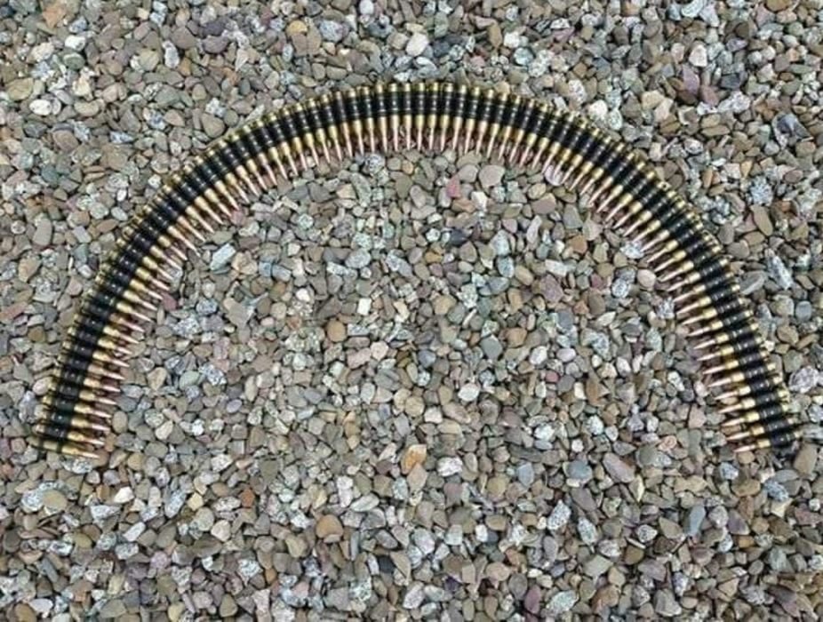 Pas rockowy bullet belt