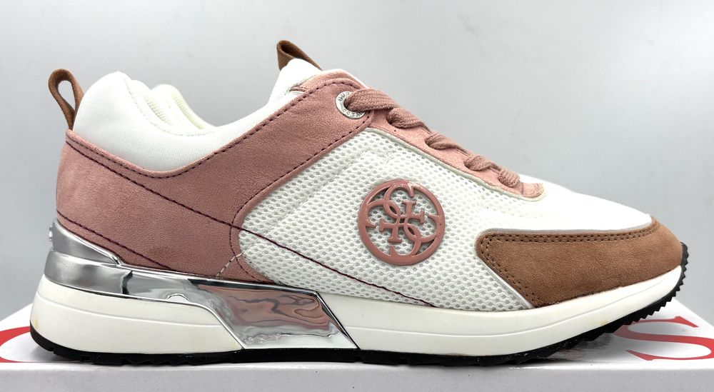 ‼️Nowe oryginalne sneakersy GUESS Marlyn 4 różowe 39 AZ 142