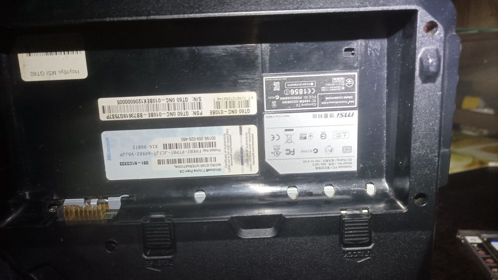 Ноутбук MSI gt 60 0nc .Деталі В ОПИСІ