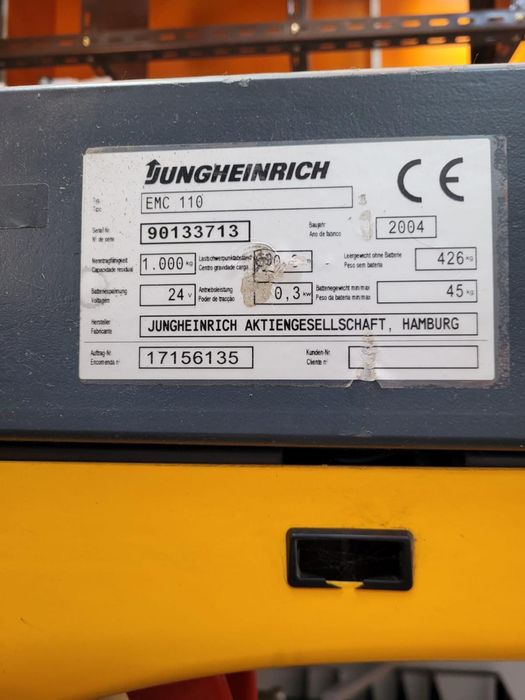 Stacker electrico + Porta Paletes