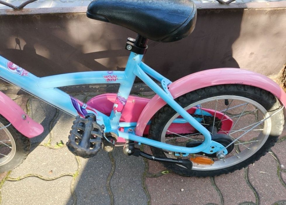 Rower dziecięcy decathlon Btwin, koło 16 cali