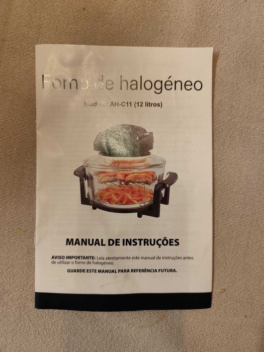 Forno de Halogéneo 12 L – NUNCA USADO