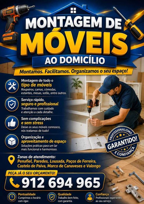 Montador de Moveis.