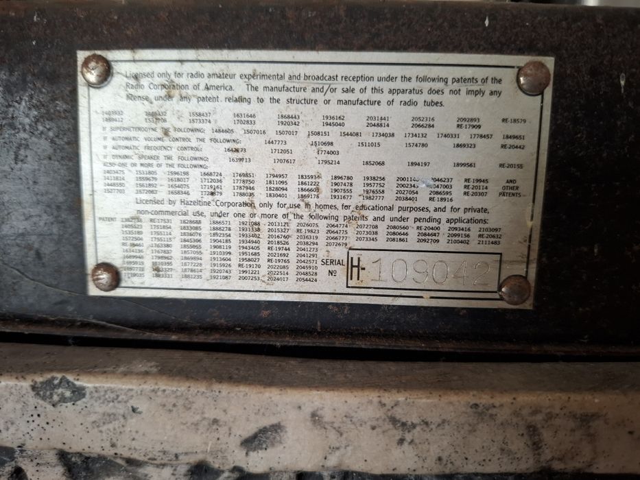 Rádio Buddy Hallicrafters segunda guerra