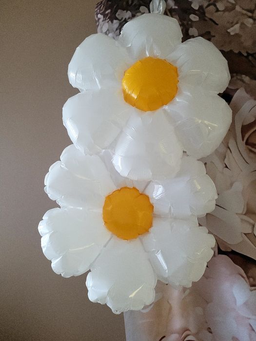 Balony kwiaty do dekoracji 4 szt.