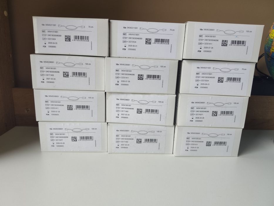 Zestaw infuzyjny accu-chek wkucie plus dren 100