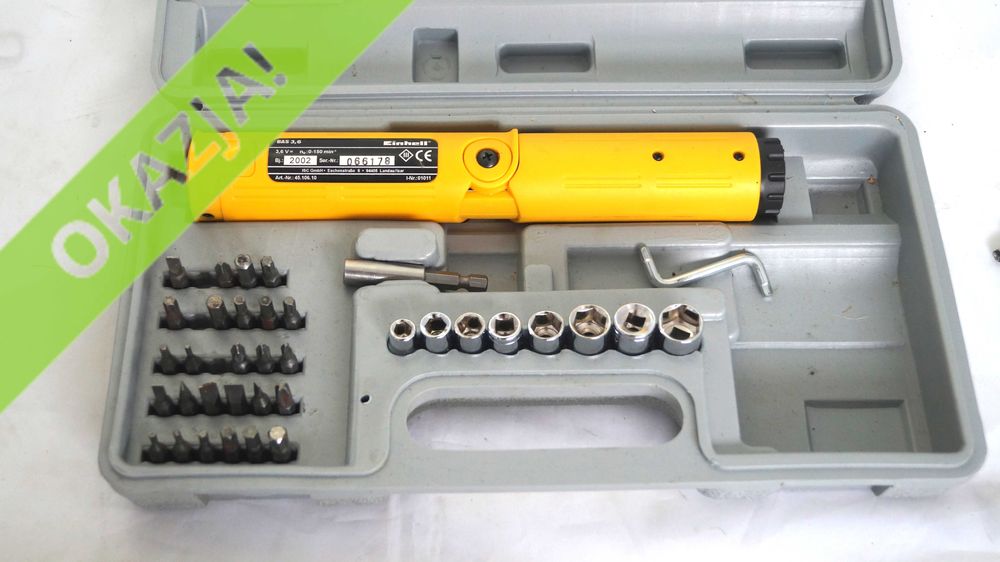 Mini wkrętarka elektryczna Einhell