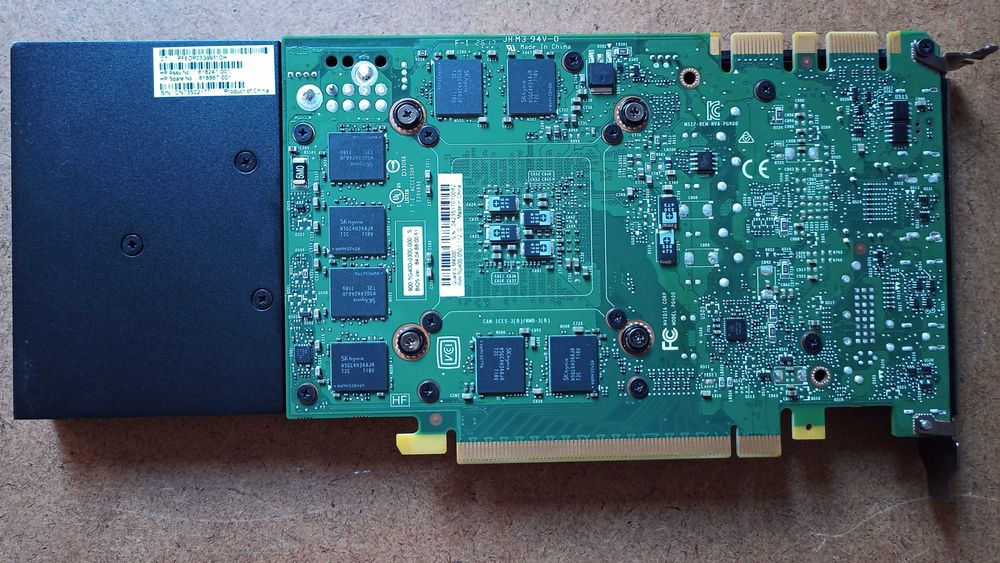Placa gráfica Nvidia Quadro NVS 295 | M4000 | P2000 | P4000
