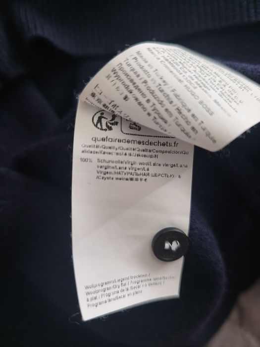 Sweter HUGO Boss 100% wełna