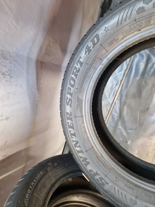 4x 195/65/16 Dunlop SpWInterSport 4D//DOBRY STAN/TANIO