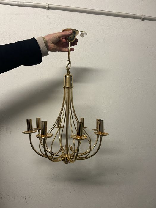 lampa zlota wiszaca