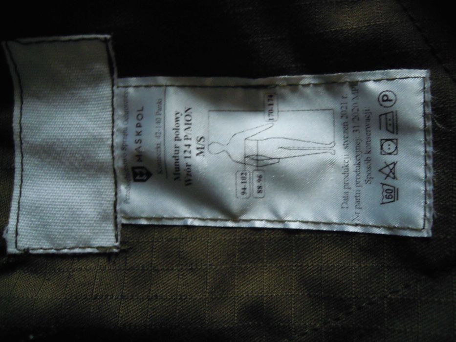 Mundur polowy wzór 124P M/S